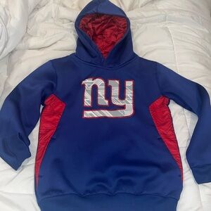 Kids New York Giants NFL team apparel hoodie